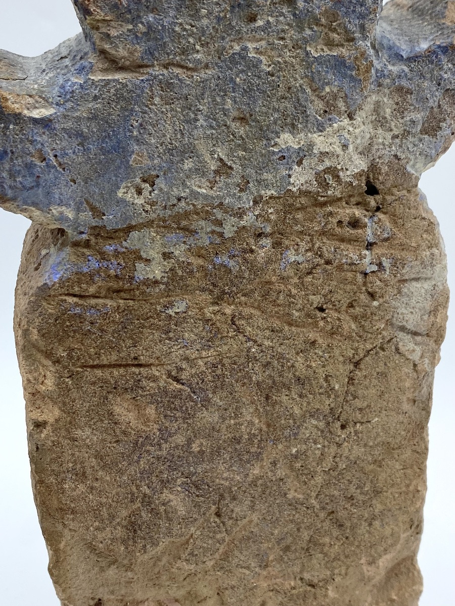 Rare Element Of A Funerary Cross From An Egyptian Coptic Byzantine Stele Vi/vii Century-photo-5