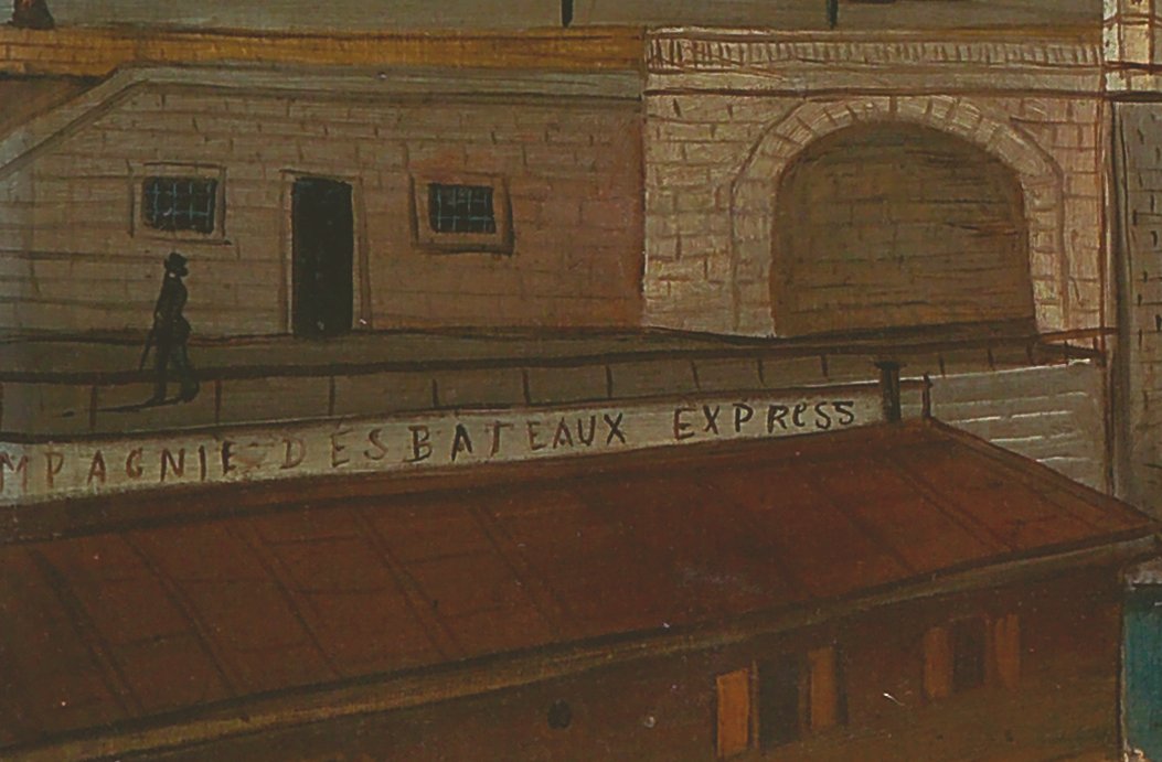 Paris City Hall, Attributed To Louis Vivin -photo-2