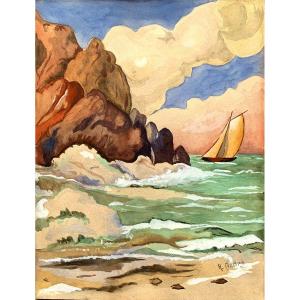 Renee Andre, A New York 30 Rounding Watch Hill (rhode Island)