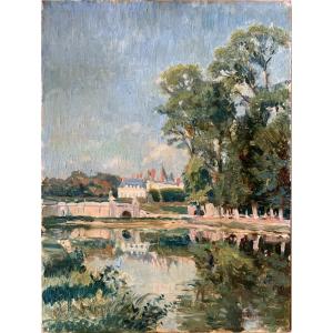 Chateau De Fontainebleau, Suzanne Marie Guerin, Circa 1920