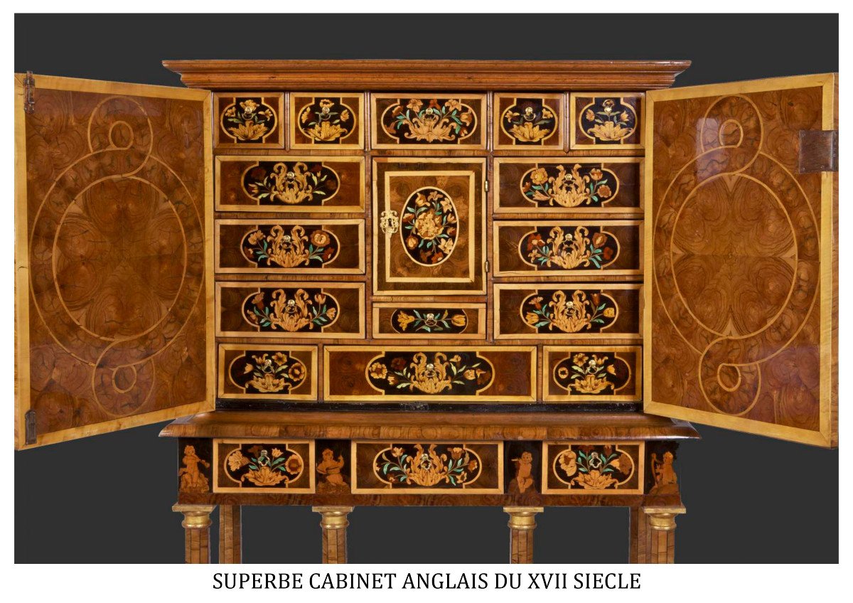 17th Century English Cabinet-photo-6