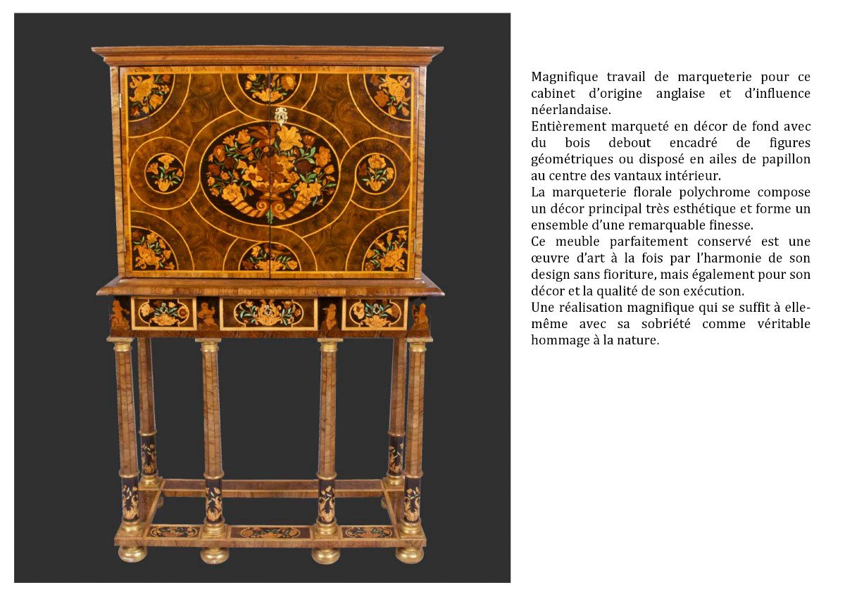 17th Century English Cabinet-photo-7
