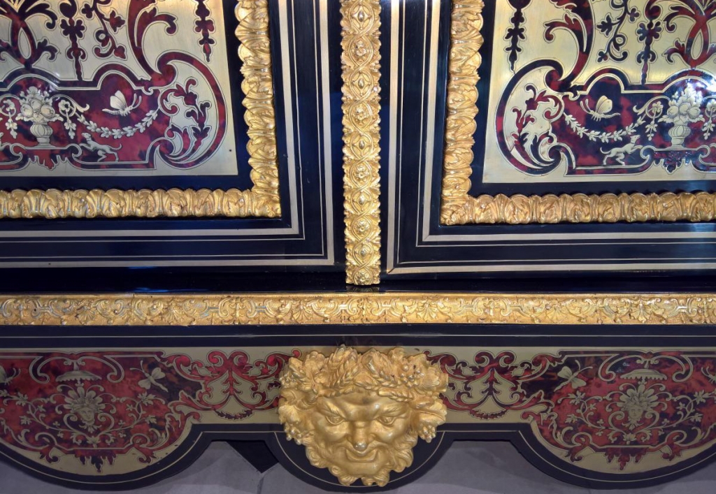 Boulle Marquetry Support Cabinet-photo-2