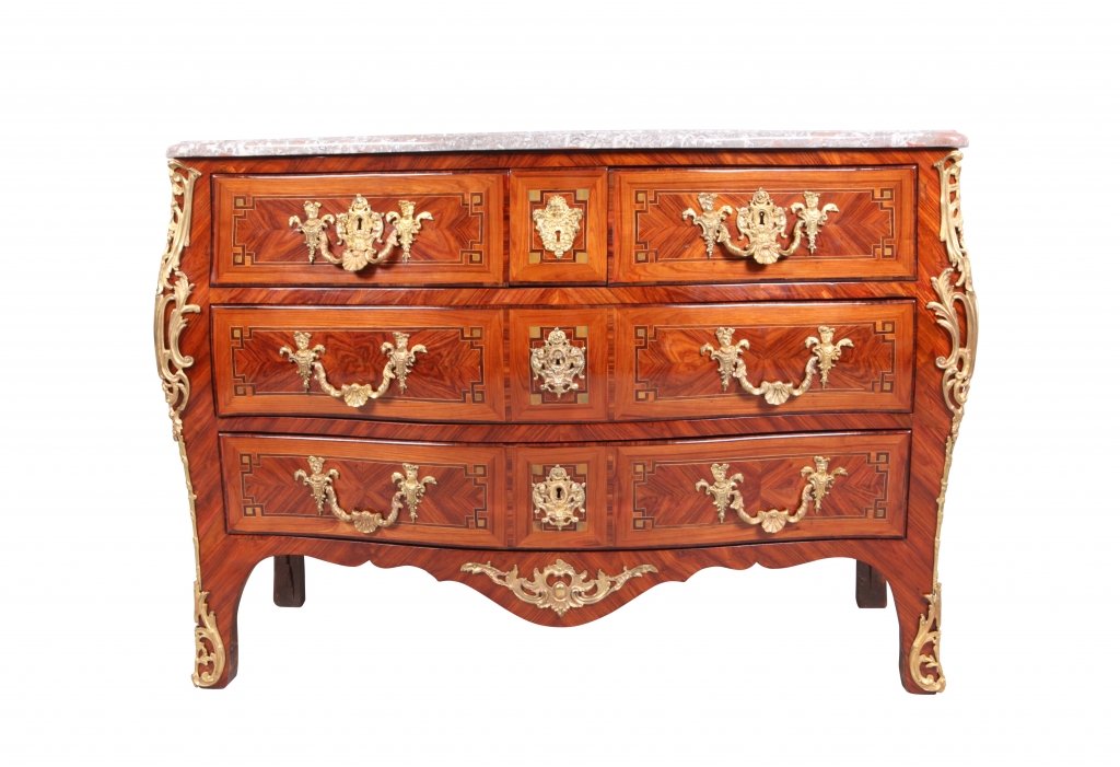 Louis XV Commode Stamped Stumpff-photo-5