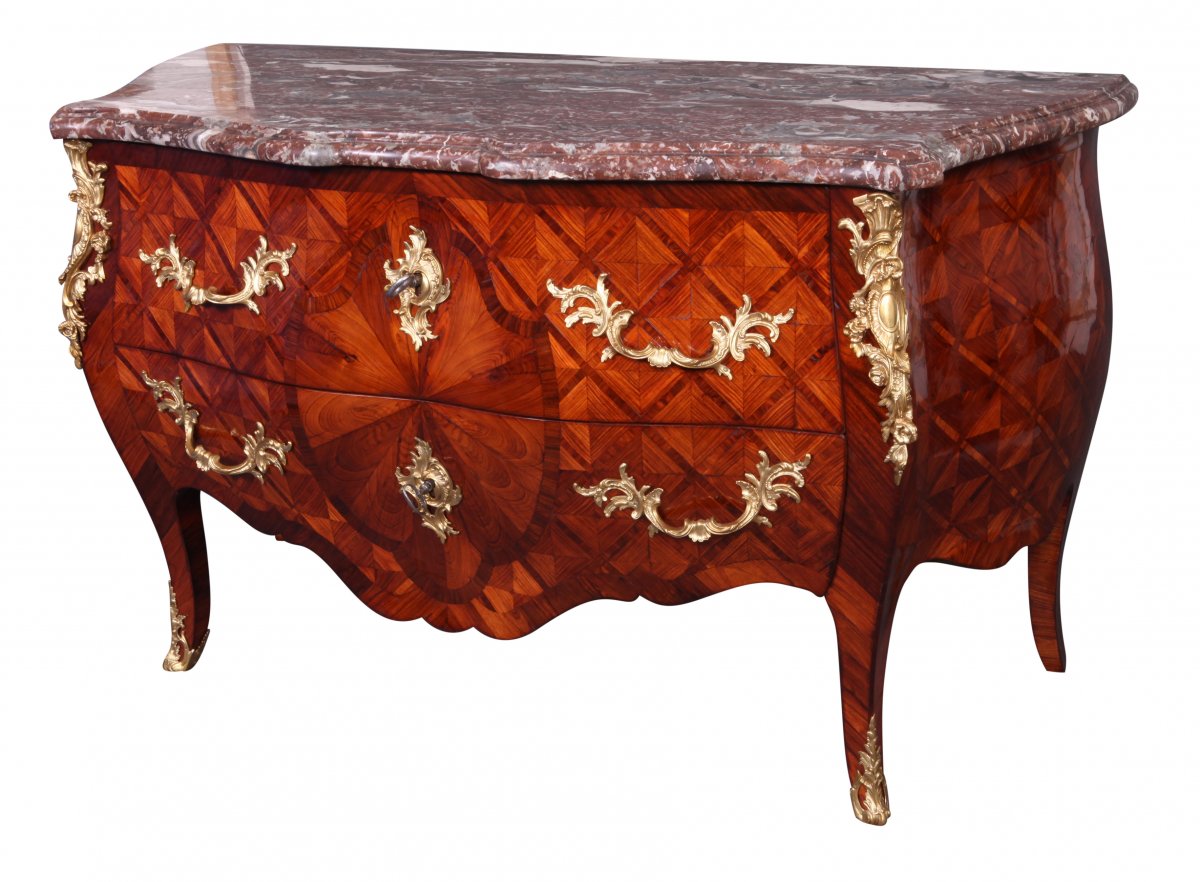 Commode Sauteuse De Style Louis XV-photo-3