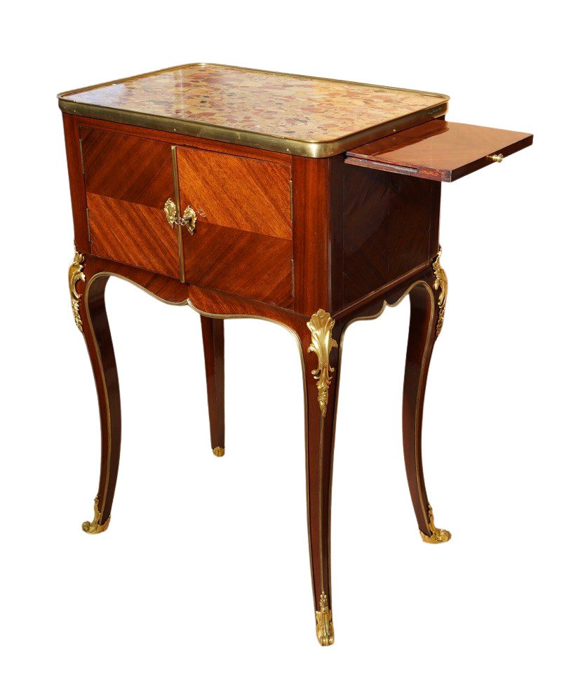 Table De Salon estampillée Henry DASSON 1886-photo-4