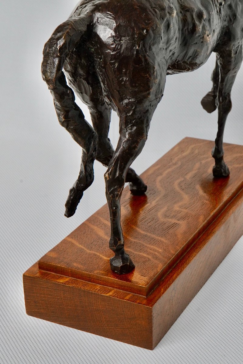 « Cheval De Guerre » Bronze-photo-4