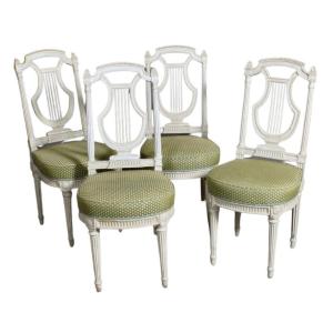 Quatre Chaises De Henri Jacob