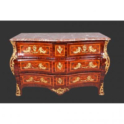 Louis XV Commode Stamped L. Aubry