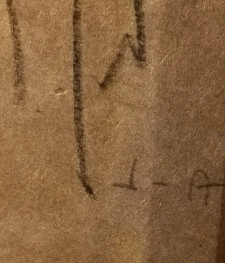Dessin de Jules Adler (1865-1952) / Étude de mains-photo-2