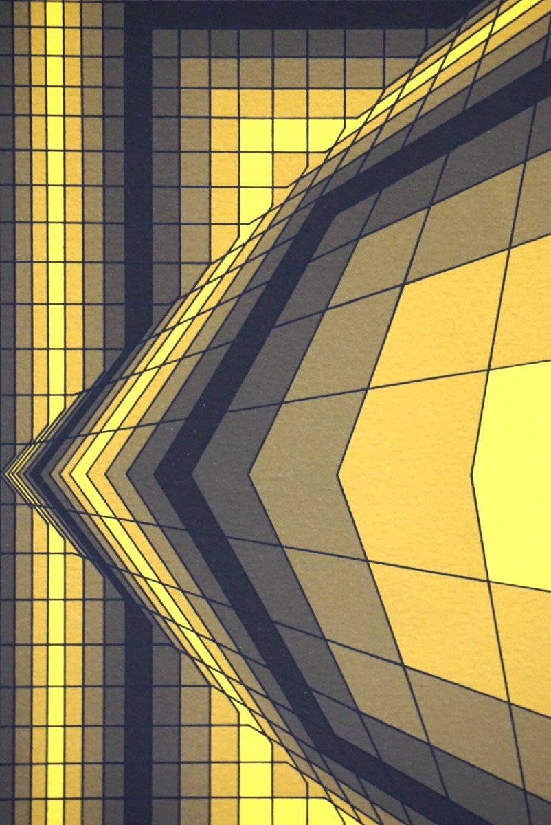 VICTOR VASARELY (1906-1997) / SERIGRAPHIE SIGNÉE -photo-5