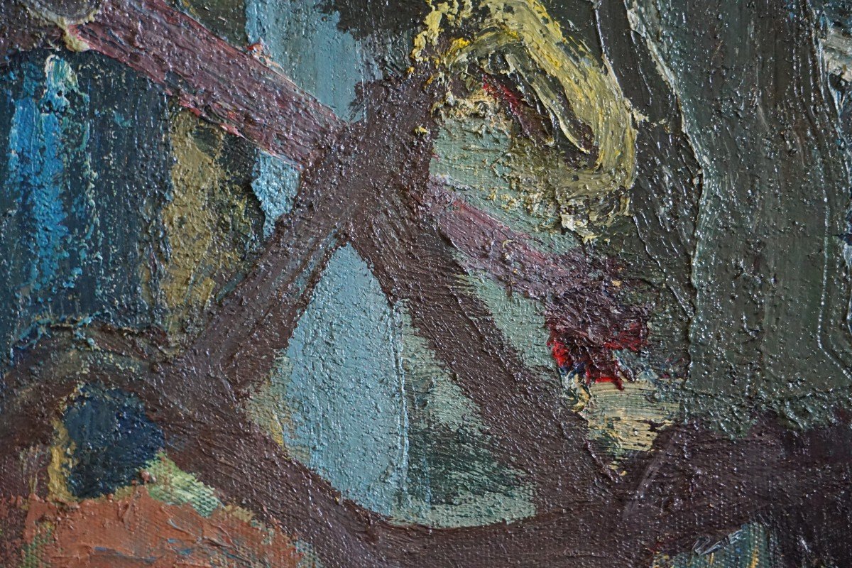 Juan Luis Goenaga / Contemporary Art / Basque Country / Oil On Canvas / Dated 11-88-photo-2