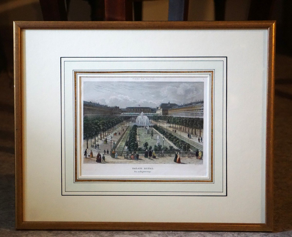 Royal Palace / Paris / Circa 1850 / Etching-photo-4