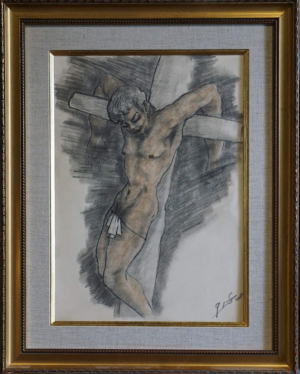 G. Scot / 1950s / Der Kreis / The Circle / Drawing