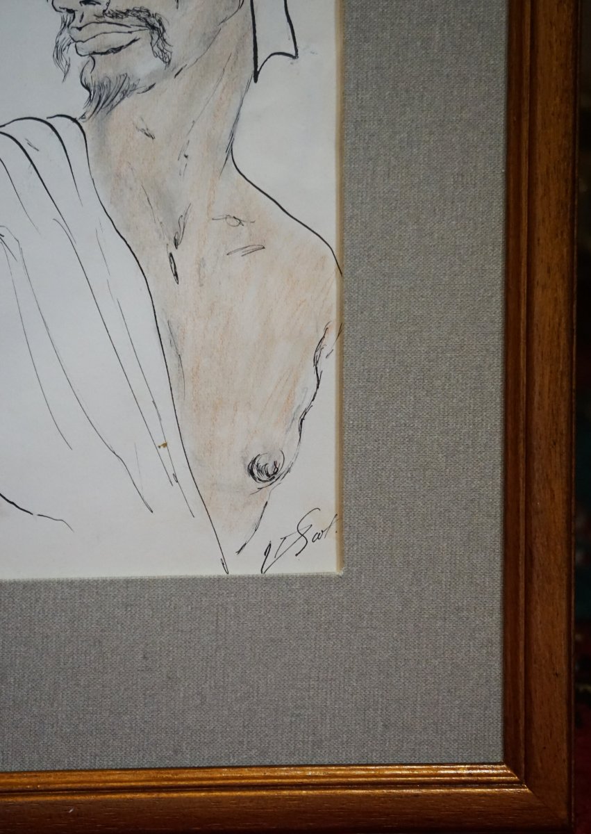 G. Scot / 50's / Der Kreis / The Circle / Drawing / Kunst Und Stil Der 50er Jahre / Zeichnun-photo-4