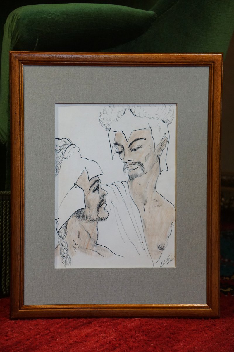 G. Scot / 50's / Der Kreis / The Circle / Drawing / Kunst Und Stil Der 50er Jahre / Zeichnun-photo-5