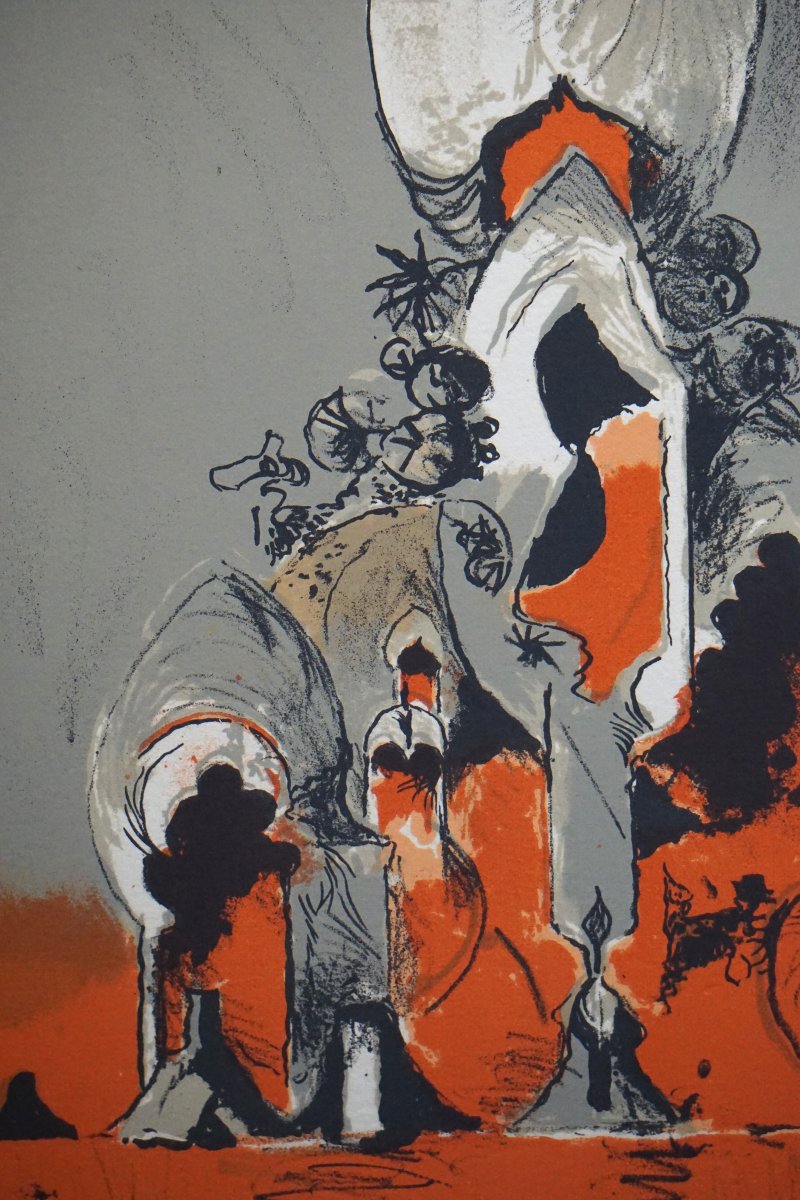 Graham Sutherland (1903–1980) / Original Litho Signed, Dedicated And Annotated Artist's Proof-photo-3