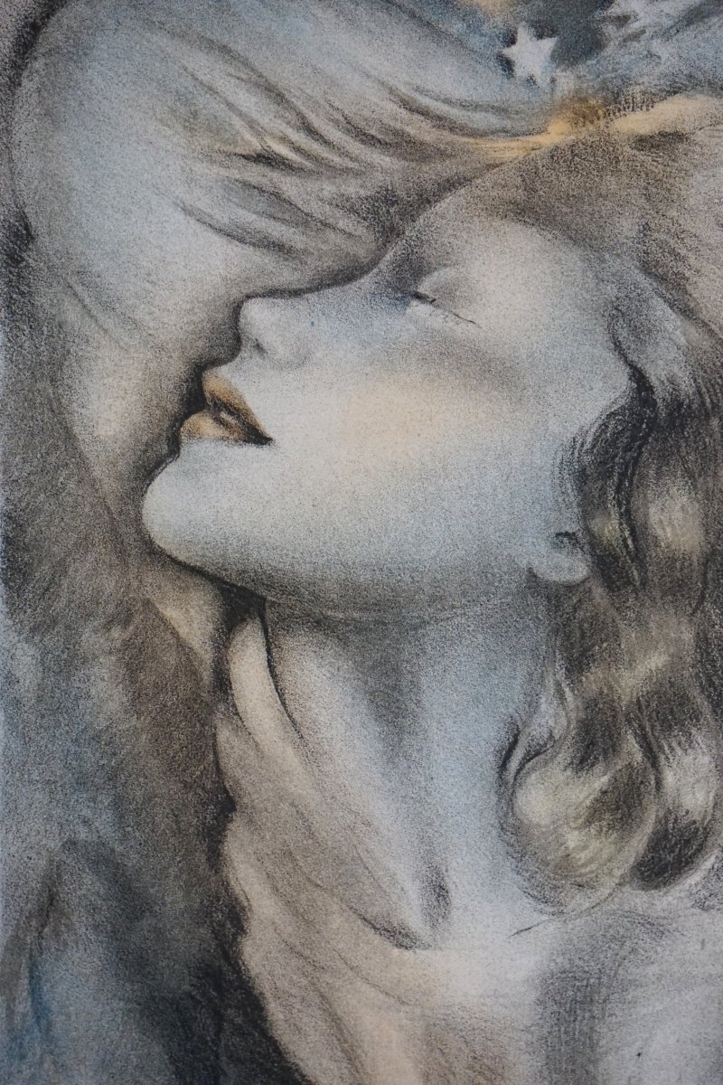 MARIETTE LYDIS (1887-1970) – JEUNE FILLE -lithographie numérotée et signée-1938-photo-4