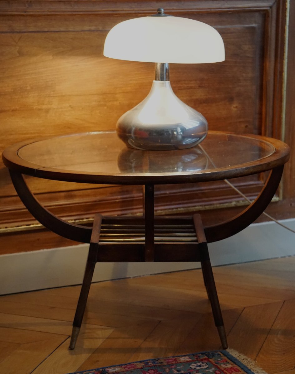 LAMPE DE TABLE – DESIGN SPACE AGE, RETRO-FUTURISTE / VINTAGE des années 1970-photo-3