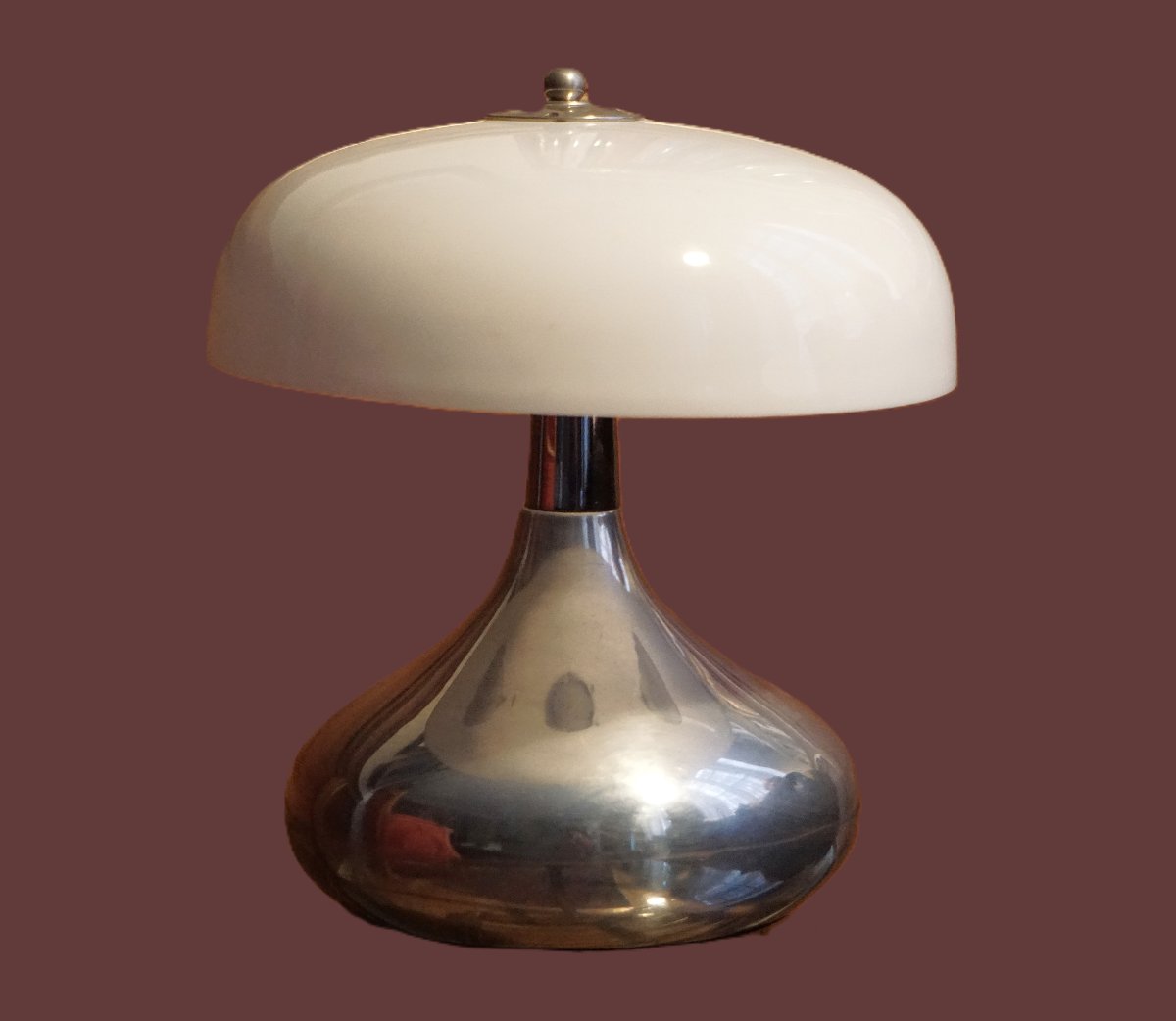 LAMPE DE TABLE – DESIGN SPACE AGE, RETRO-FUTURISTE / VINTAGE des années 1970-photo-4