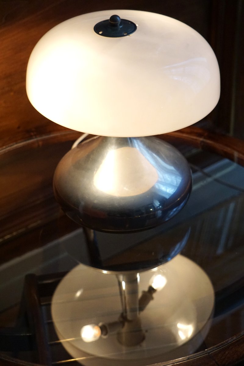 LAMPE DE TABLE – DESIGN SPACE AGE, RETRO-FUTURISTE / VINTAGE des années 1970-photo-1