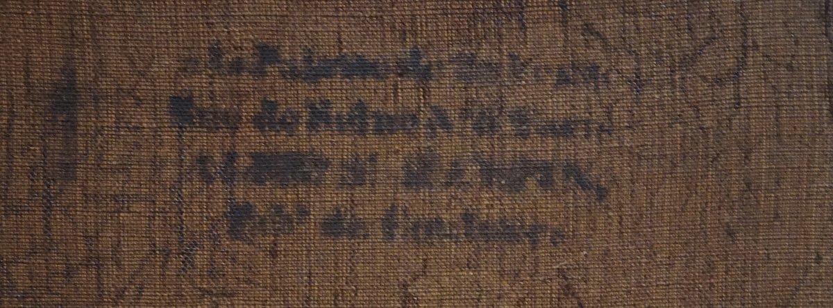 Circa 1850 / Still Life / French School / Oil On Canvas-photo-7