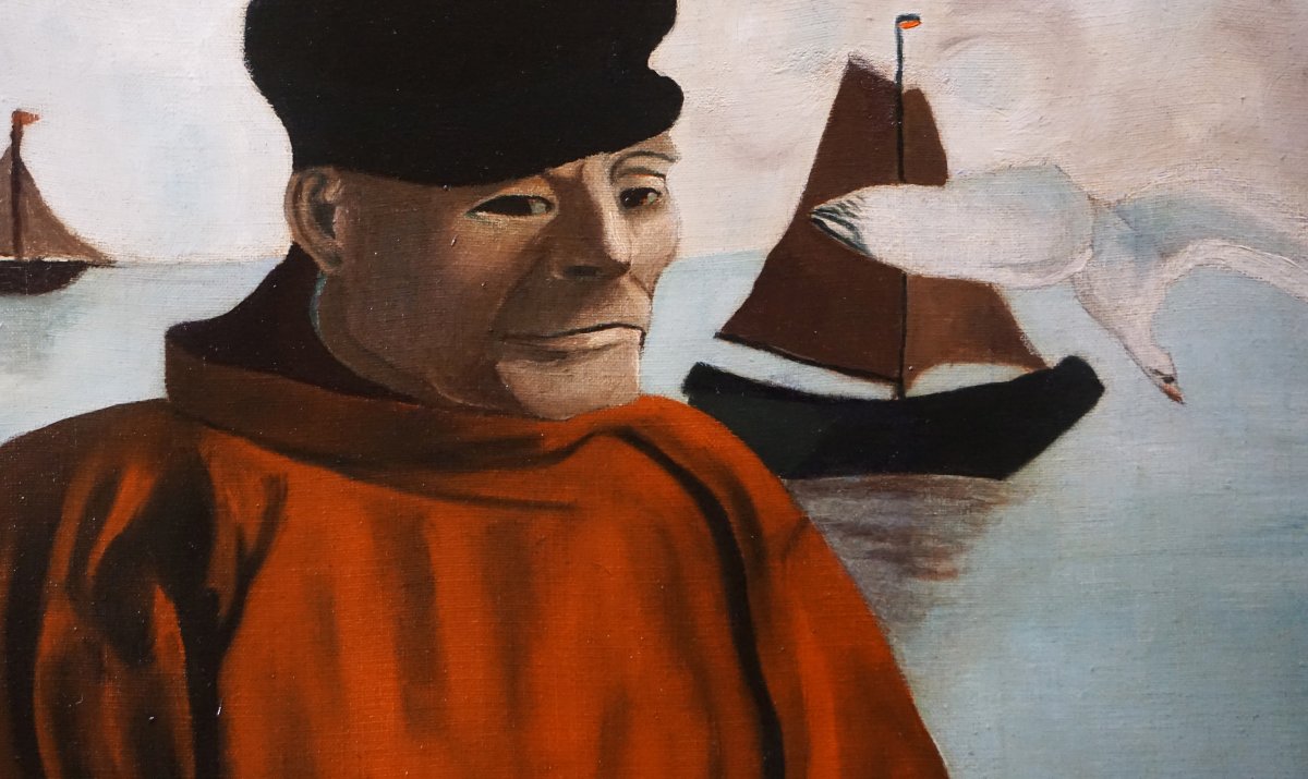 Marin, 1940 / Belgian Art / Flemish School / Oil On Canvas-photo-3