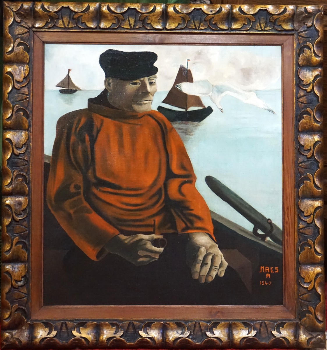 Marin, 1940 / Belgian Art / Flemish School / Oil On Canvas