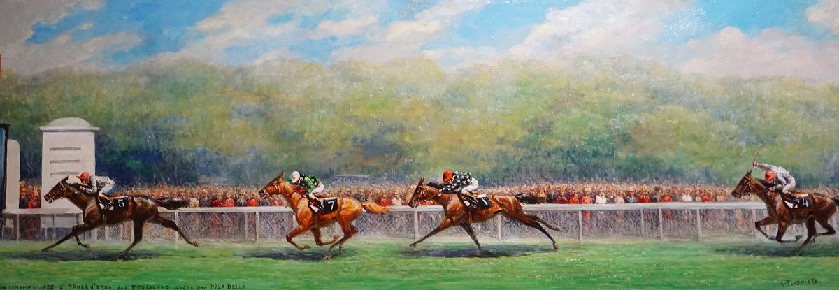 Longchamp 1968 / Major Horse Race – Poule d'Essai Des Pouliches / Pechaubes-photo-2