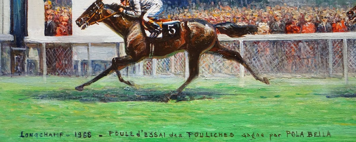 Longchamp 1968 / Major Horse Race – Poule d'Essai Des Pouliches / Pechaubes-photo-4