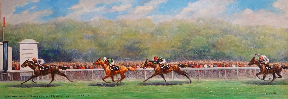 Longchamp 1968 / Major Horse Race – Poule d'Essai Des Pouliches / Pechaubes