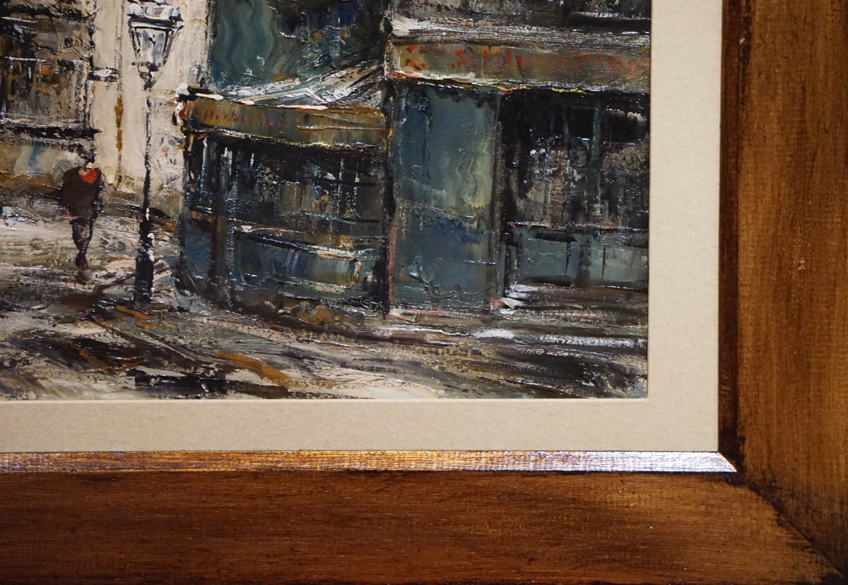 PARIS - MONTMARTRE / SAINT PIERRE / RAYMOND BESSE (1899-1969) / huile sur toile-photo-7