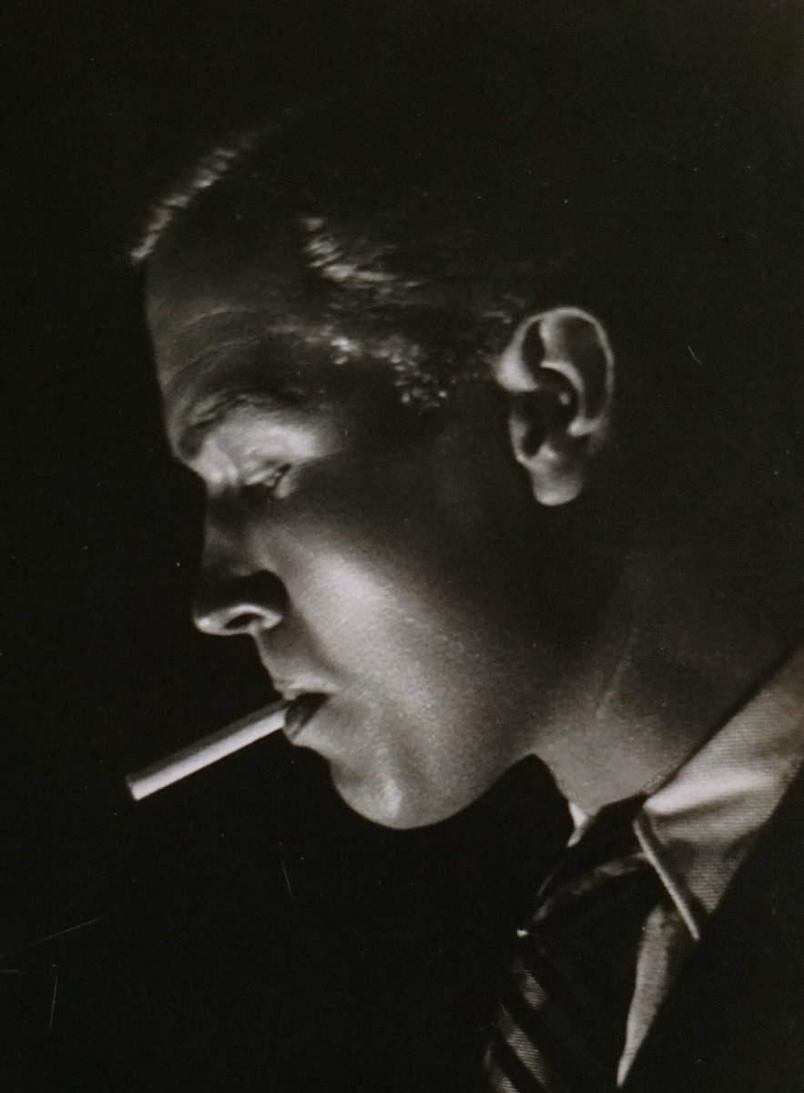 STUDIO UFA/ PORTRAIT ACTEUR GUSTAV FROHLICH circa 1930 /Ikonisches Schauspielerporträt, um 1930-photo-4