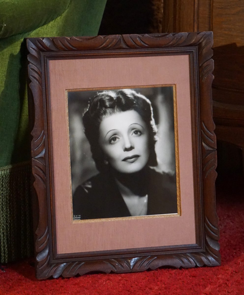 EDITH PIAF / PORTRAIT CIRCA 1947 /  RAYMOND VOINQUEL (1912-1985) / tirage argentique d'époque-photo-4