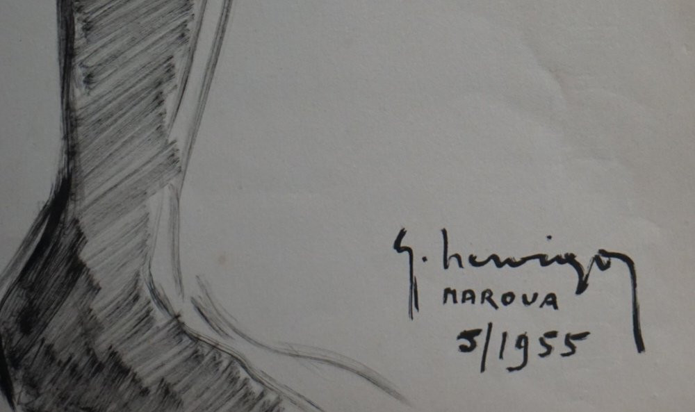 Africanist School 1955 / Fulani Woman In Maroua / Cameroon / G. Hervigo (1896-1993)-photo-5