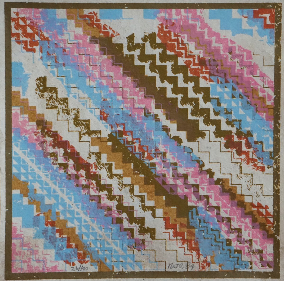 Vicente Rojo ( 1932-2021) / Signed And Numbered Litograph / -photo-1