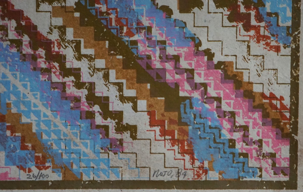 Vicente Rojo ( 1932-2021) / Signed And Numbered Litograph / -photo-4