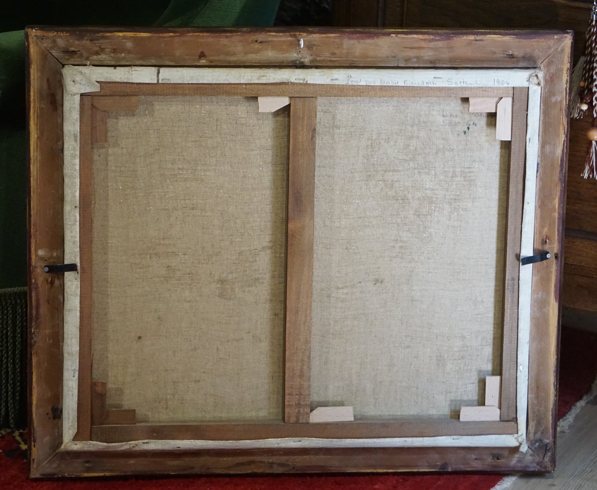 Still Life With Samovar And Fruit Basket / 1964 / Izza Baudouin Linou-photo-5