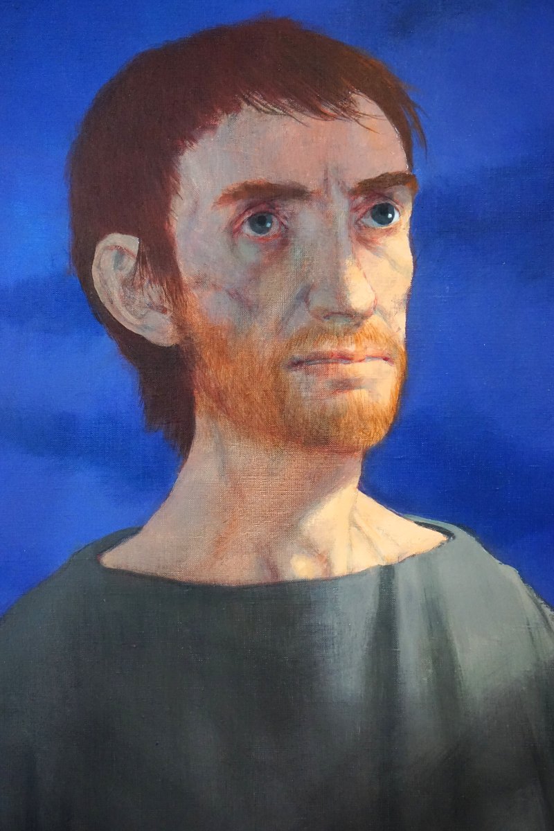 MICHEL CIRY (1919-2018) /  SAINT-FRANÇOIS À L' ALVERNE / 1976  / huile sur toile-photo-2