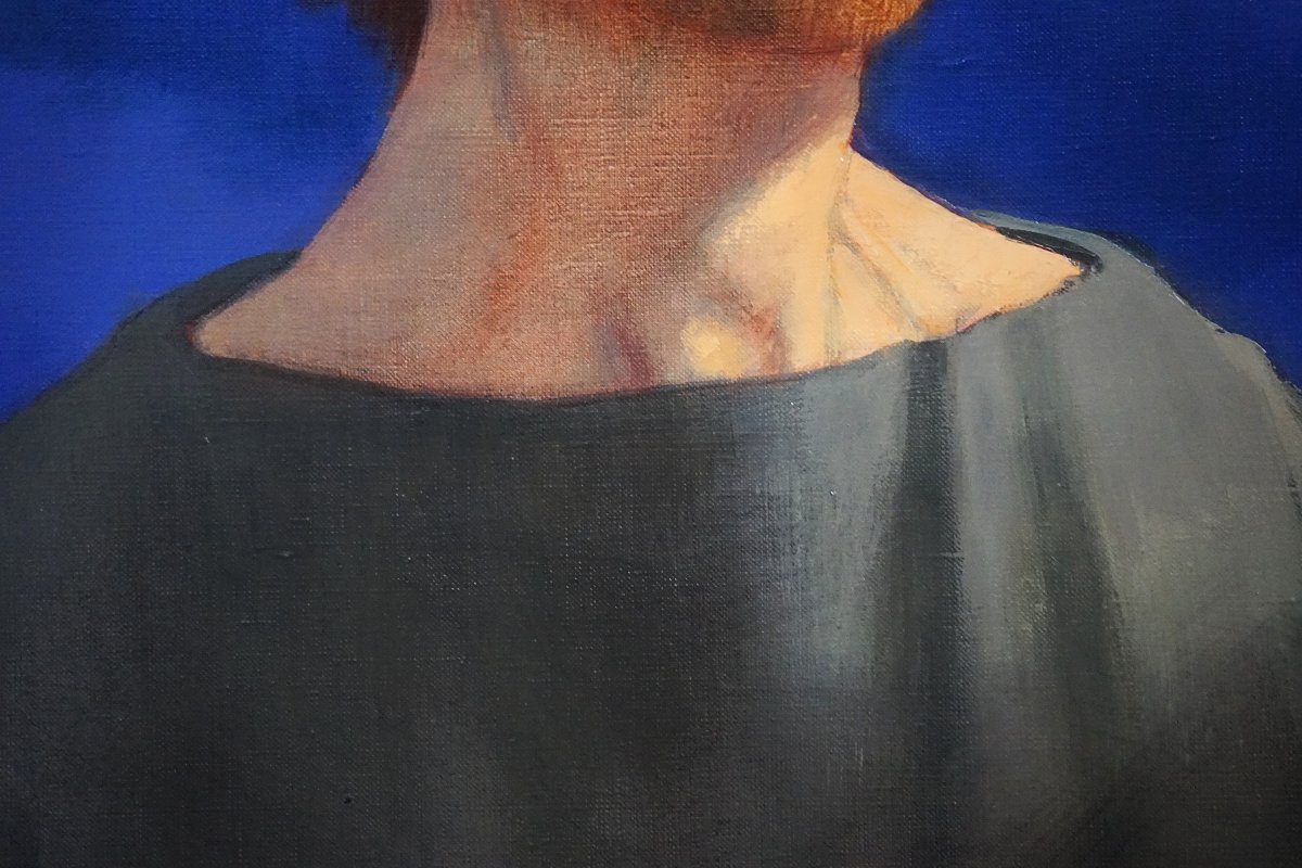 MICHEL CIRY (1919-2018) /  SAINT-FRANÇOIS À L' ALVERNE / 1976  / huile sur toile-photo-7