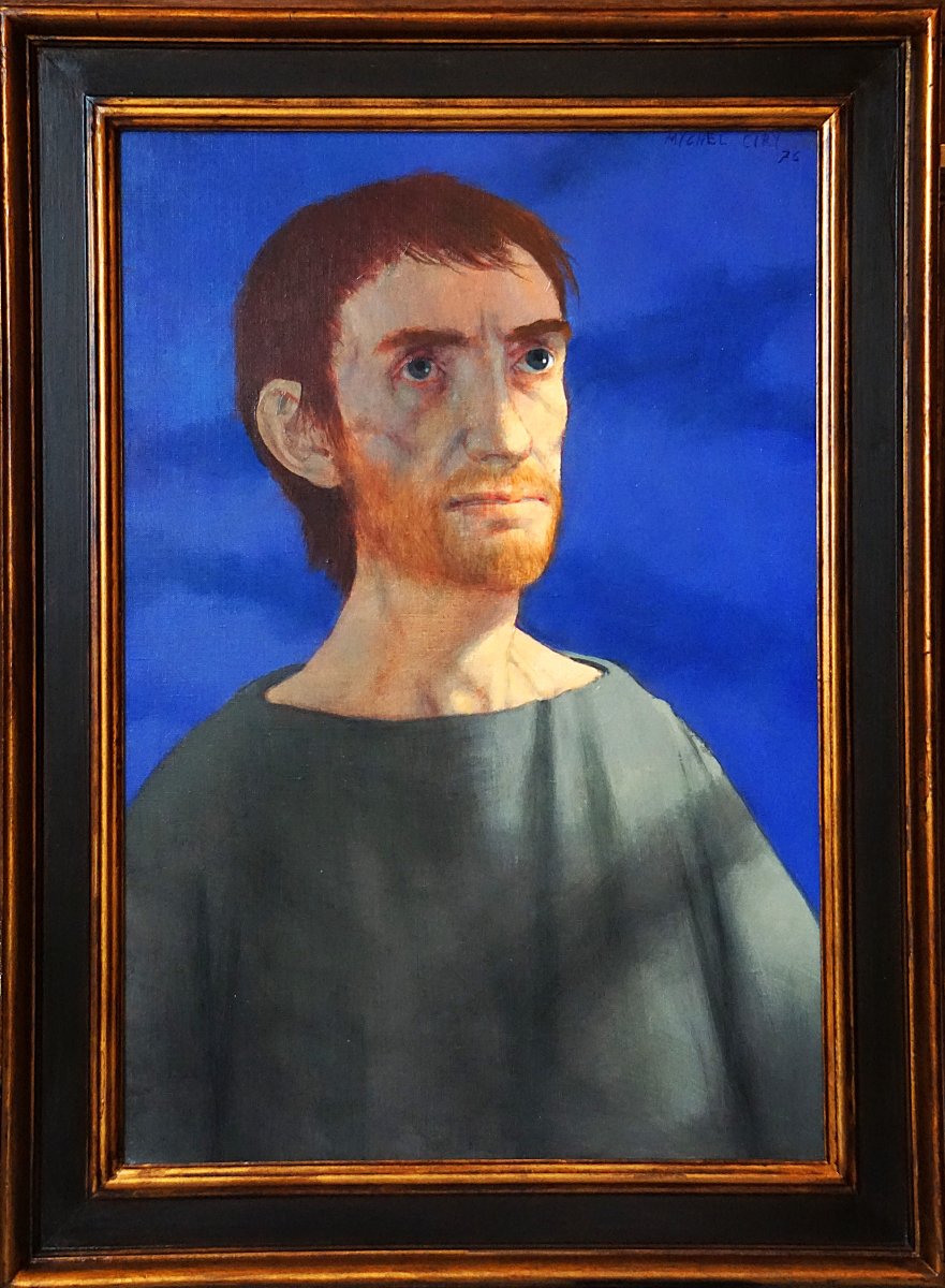 MICHEL CIRY (1919-2018) /  SAINT-FRANÇOIS À L' ALVERNE / 1976  / huile sur toile-photo-8