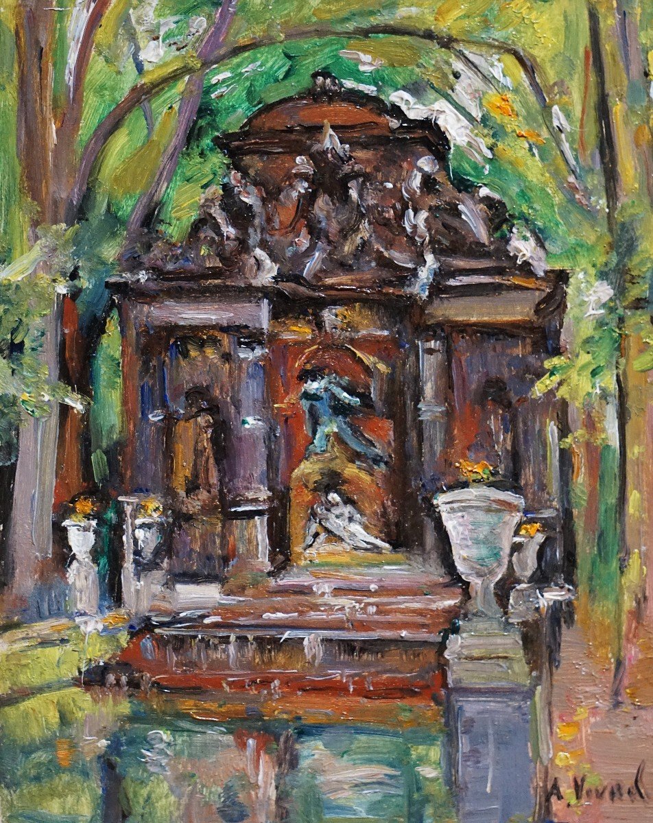 André-léon Vivrel (1886-1976) - Set Of 2 Oil Colors - Paris & Landscapes-photo-3