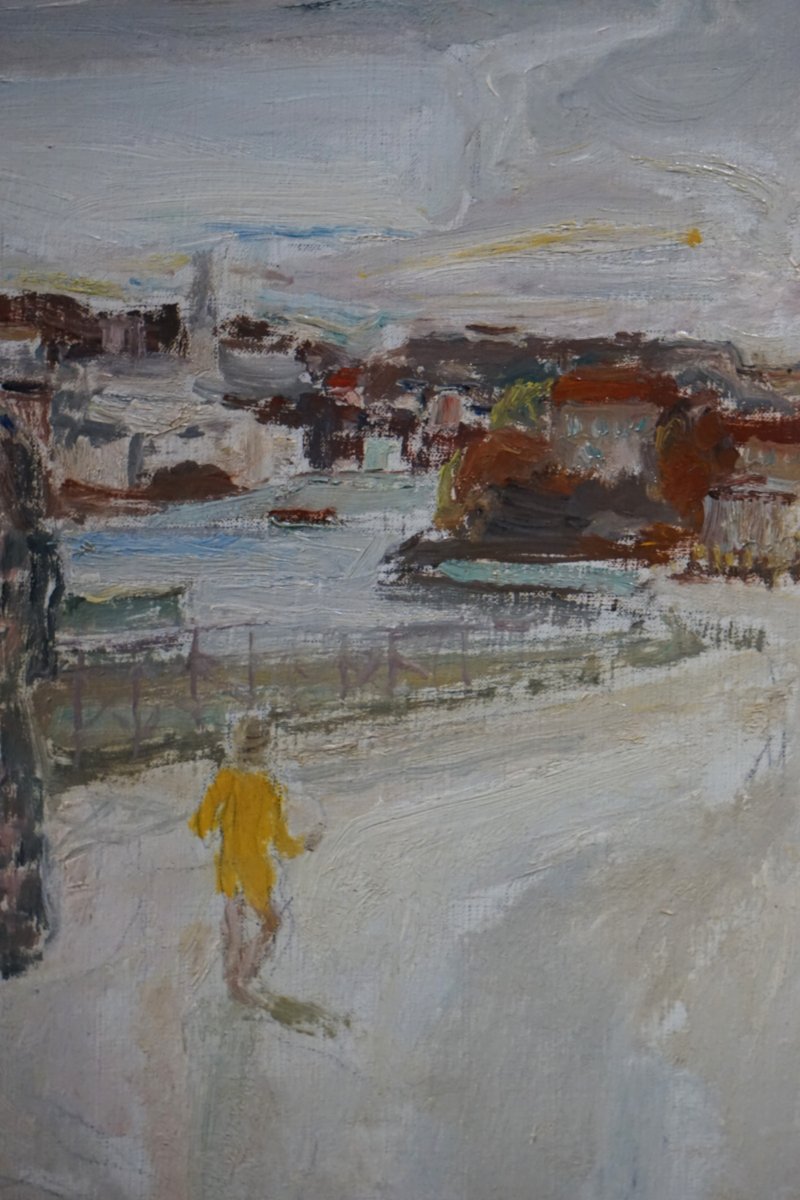 ÉDOUARD-GEORGES MAC AVOY (1905-1991) / PROMENADE SUR LES QUAIS, 1942 / hst-photo-4