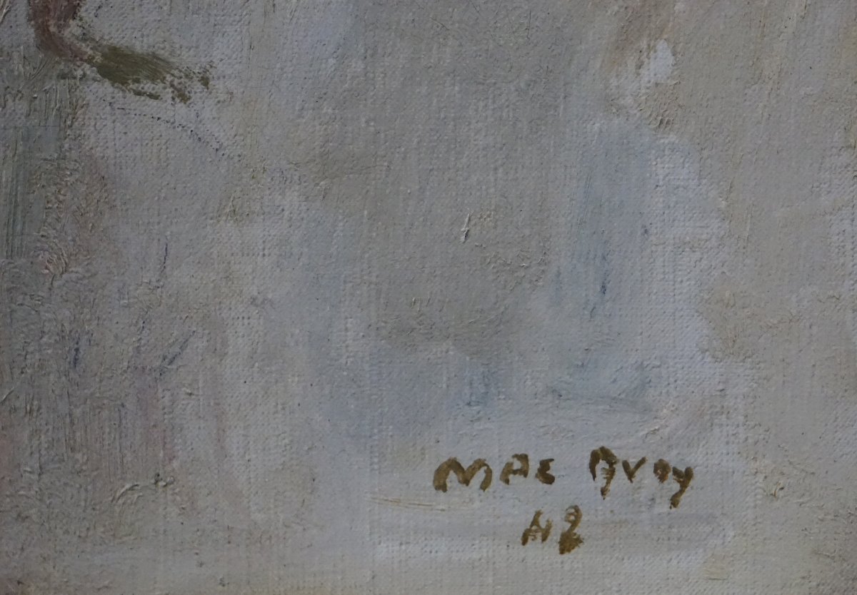 ÉDOUARD-GEORGES MAC AVOY (1905-1991) / PROMENADE SUR LES QUAIS, 1942 / hst-photo-6