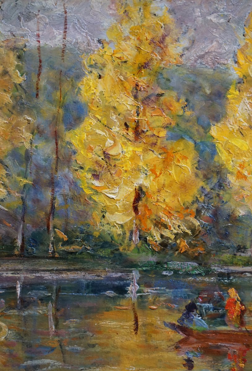 Adolphe Rey (1863–1944) – On Display At The Murol-auvergne Museum / The Rosière Pond -photo-3