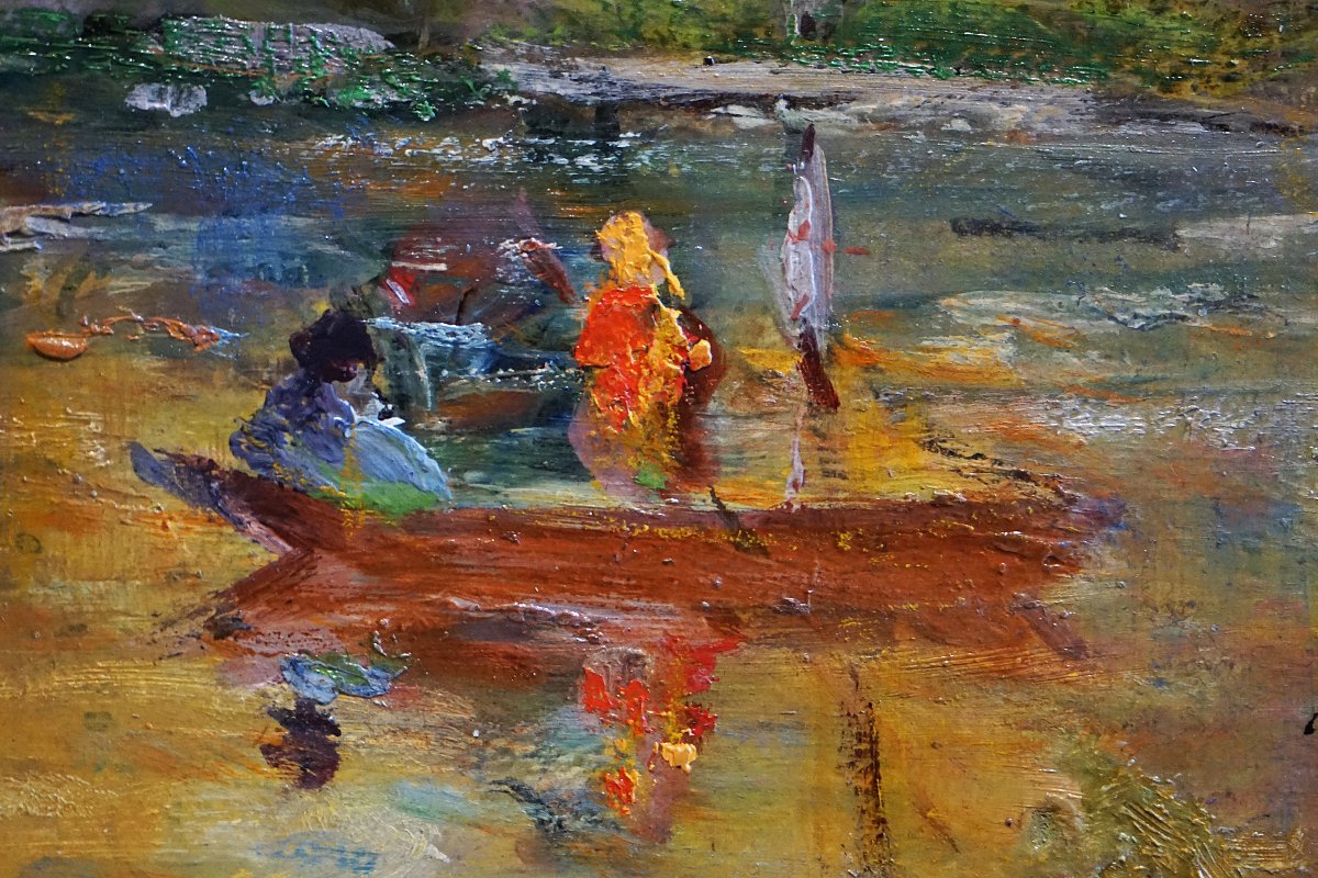 Adolphe Rey (1863–1944) – On Display At The Murol-auvergne Museum / The Rosière Pond -photo-2