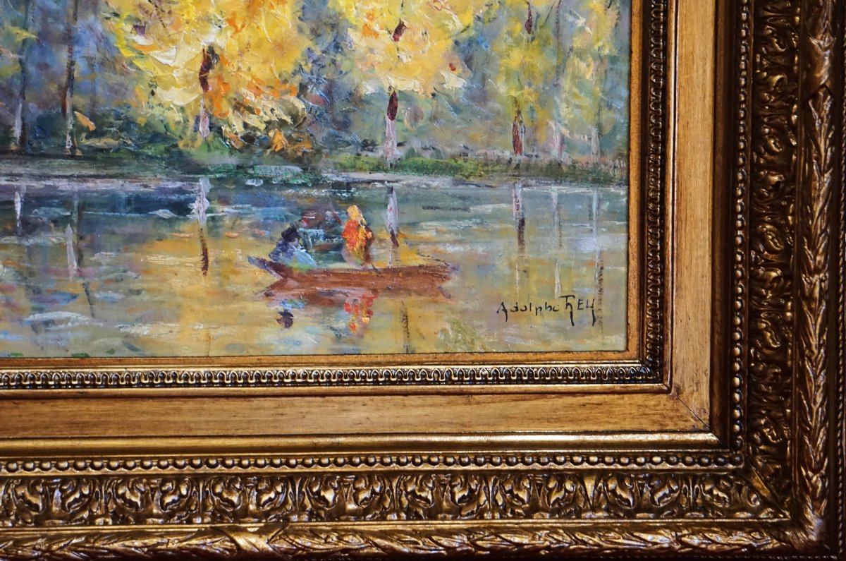 Adolphe Rey (1863–1944) – On Display At The Murol-auvergne Museum / The Rosière Pond -photo-7