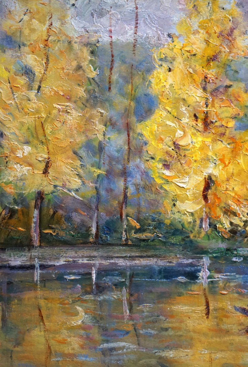 Adolphe Rey (1863–1944) – On Display At The Murol-auvergne Museum / The Rosière Pond -photo-5
