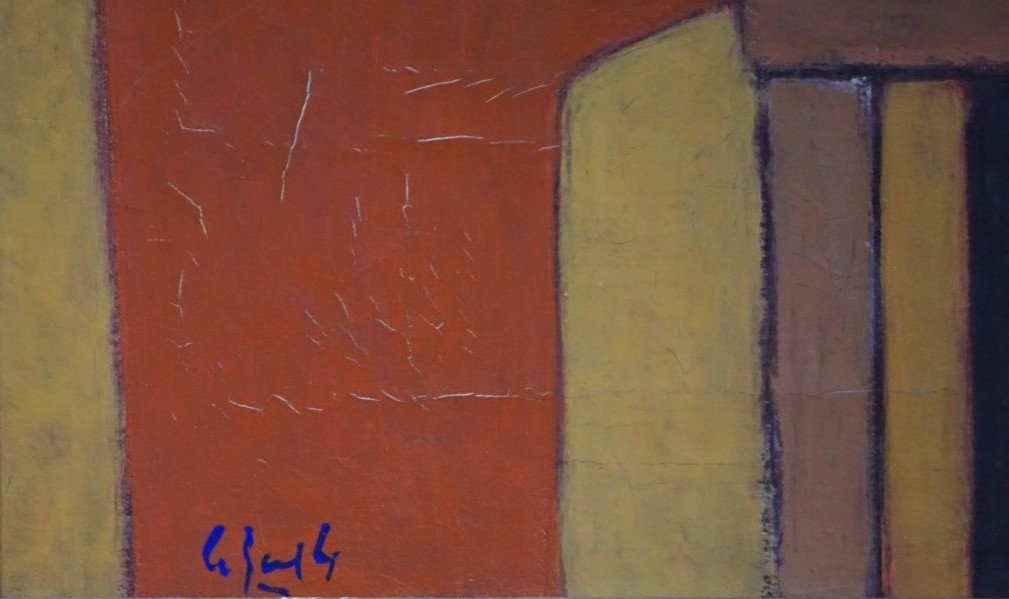 LE GUITARISTE / 1956 / JEAN-PIERRE LE BOUL’CH (1940-2001)  / hst-photo-1