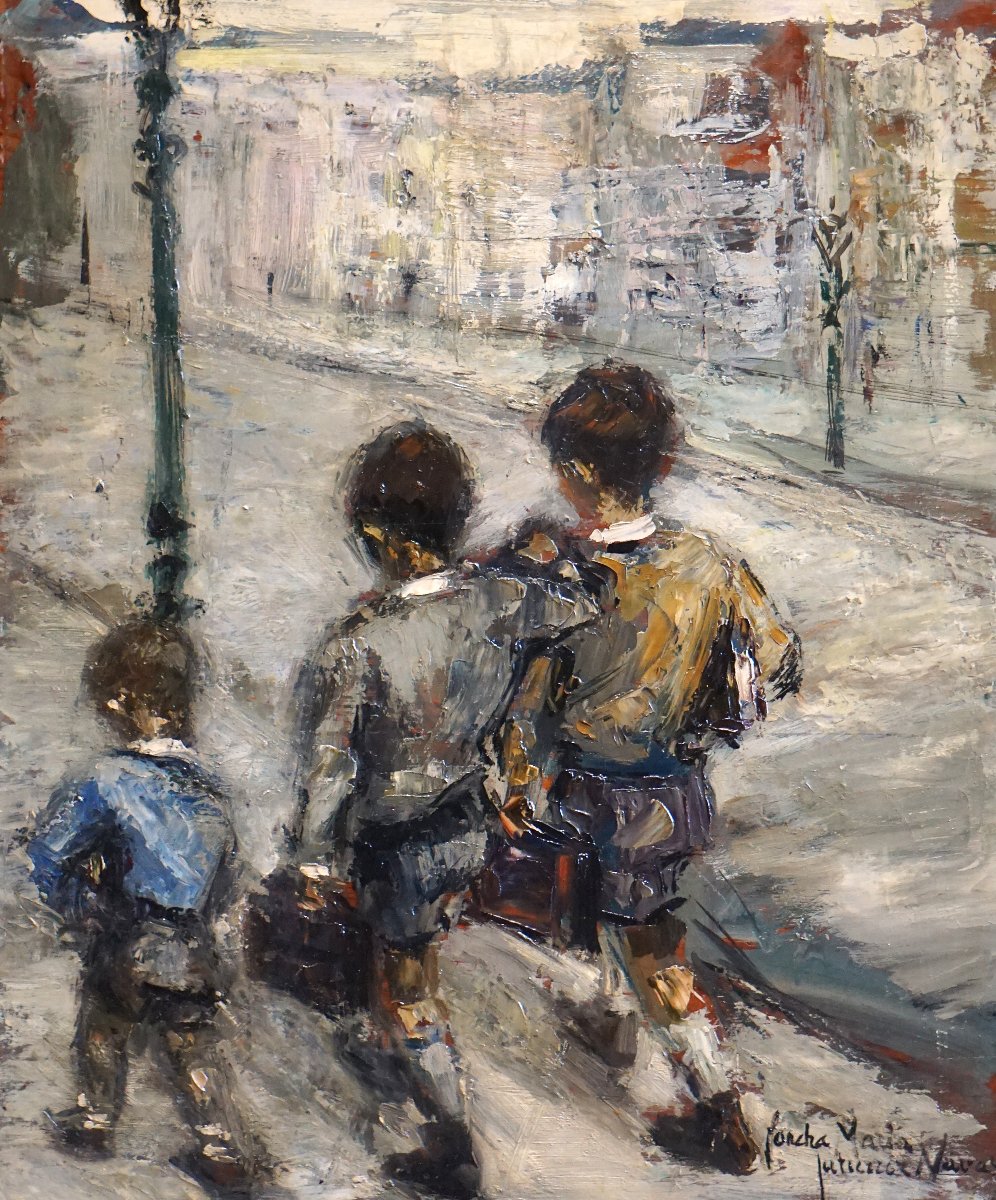Back To School / Spanish School / Concha María Gutiérrez Navas (1926–1998) / Hsp